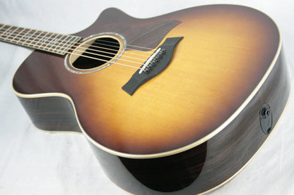 2018 Taylor 814ce Sunburst Grand Auditorium Rosewood ES2 V-Class Bracing