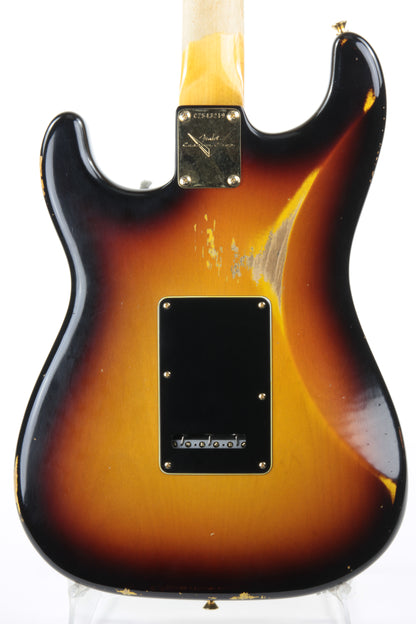 2020 Fender Custom Shop Stevie Ray Vaughan Signature Relic Stratocaster SRV Sunburst Strat