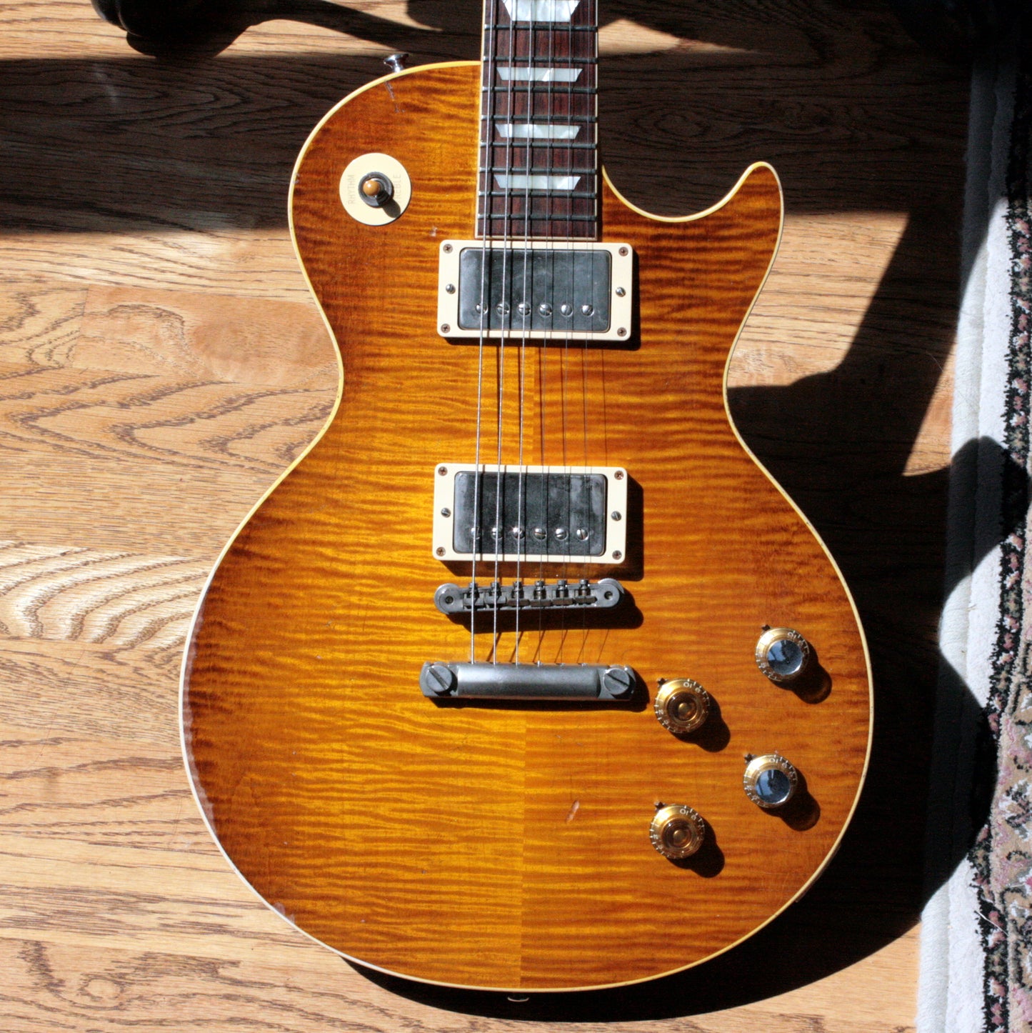 2015 Gibson '59 Les Paul Tom Murphy Painted & Aged PETER GREEN! cc1 True Historic 1959 R9