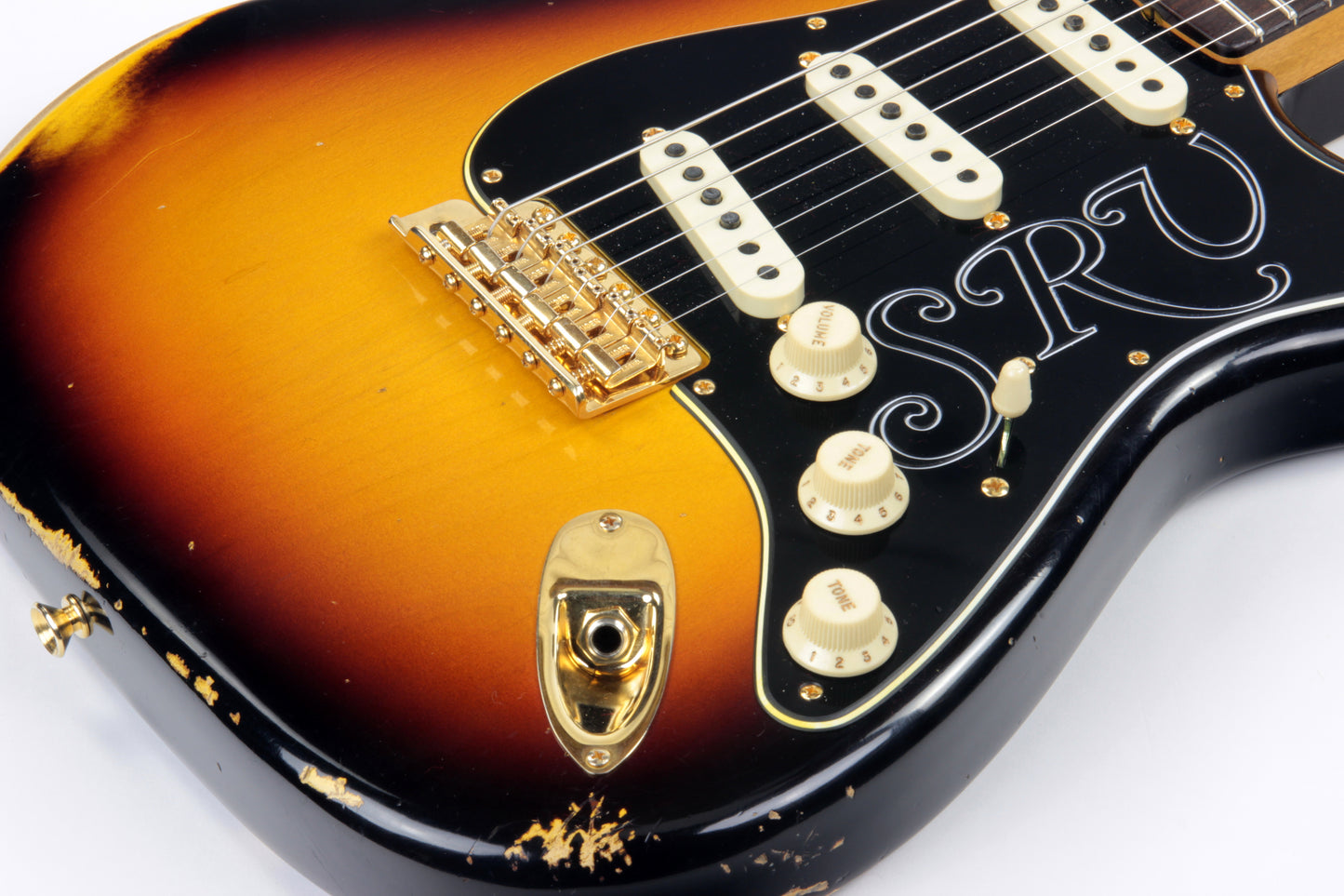 2020 Fender Custom Shop Stevie Ray Vaughan Signature Relic Stratocaster SRV Sunburst Strat