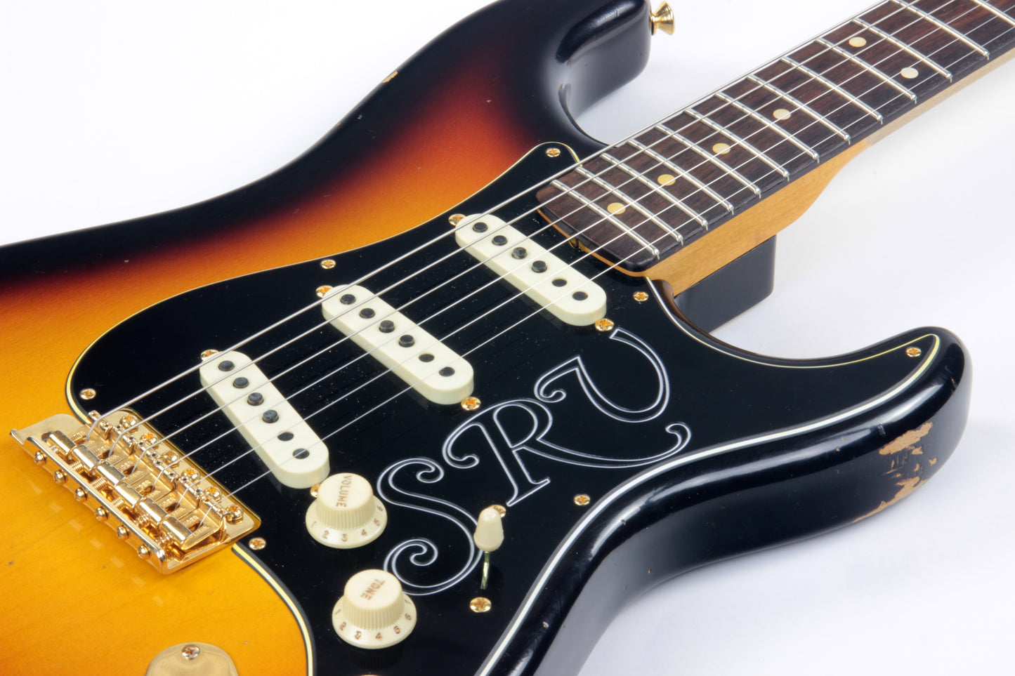 2020 Fender Custom Shop Stevie Ray Vaughan Signature Relic Stratocaster SRV Sunburst Strat