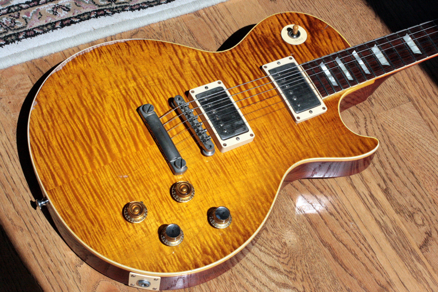 2015 Gibson '59 Les Paul Tom Murphy Painted & Aged PETER GREEN! cc1 True Historic 1959 R9