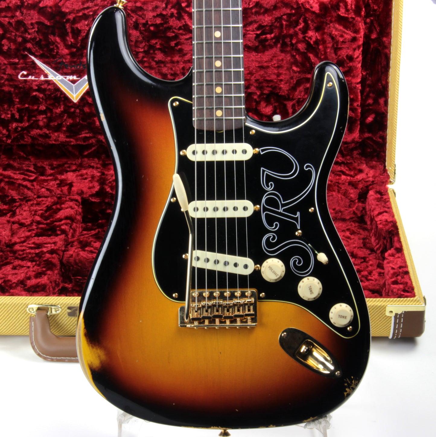 2020 Fender Custom Shop Stevie Ray Vaughan Signature Relic Stratocaster SRV Sunburst Strat