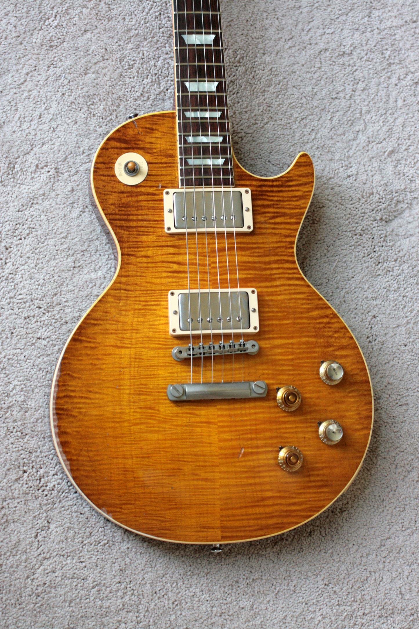 2015 Gibson '59 Les Paul Tom Murphy Painted & Aged PETER GREEN! cc1 True Historic 1959 R9