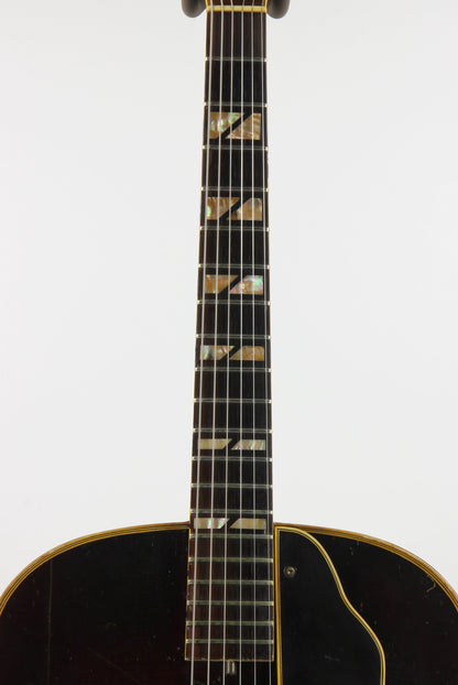1930's Epiphone DeLuxe Archtop Acoustic Vintage Guitar - Floating Pickup, Custom Fretboard, Sounds EXCELLENT!