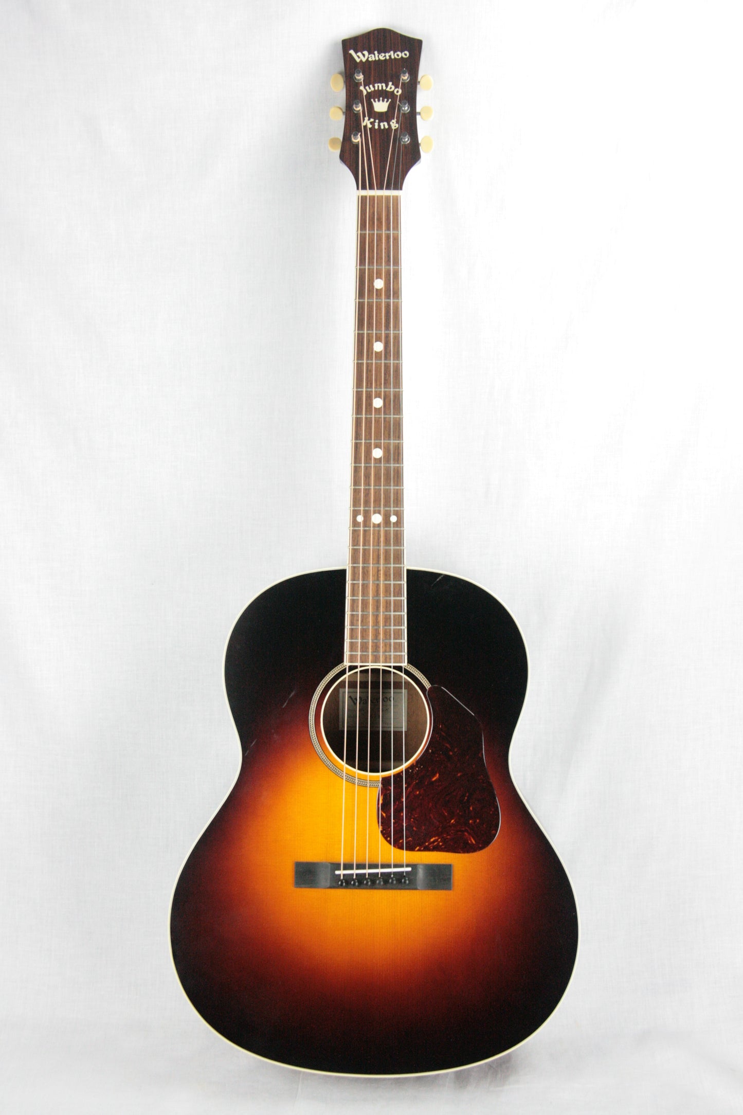 Waterloo Collings WL-JK Deluxe Jumbo King Acoustic Guitar! Sunburst Recording King type