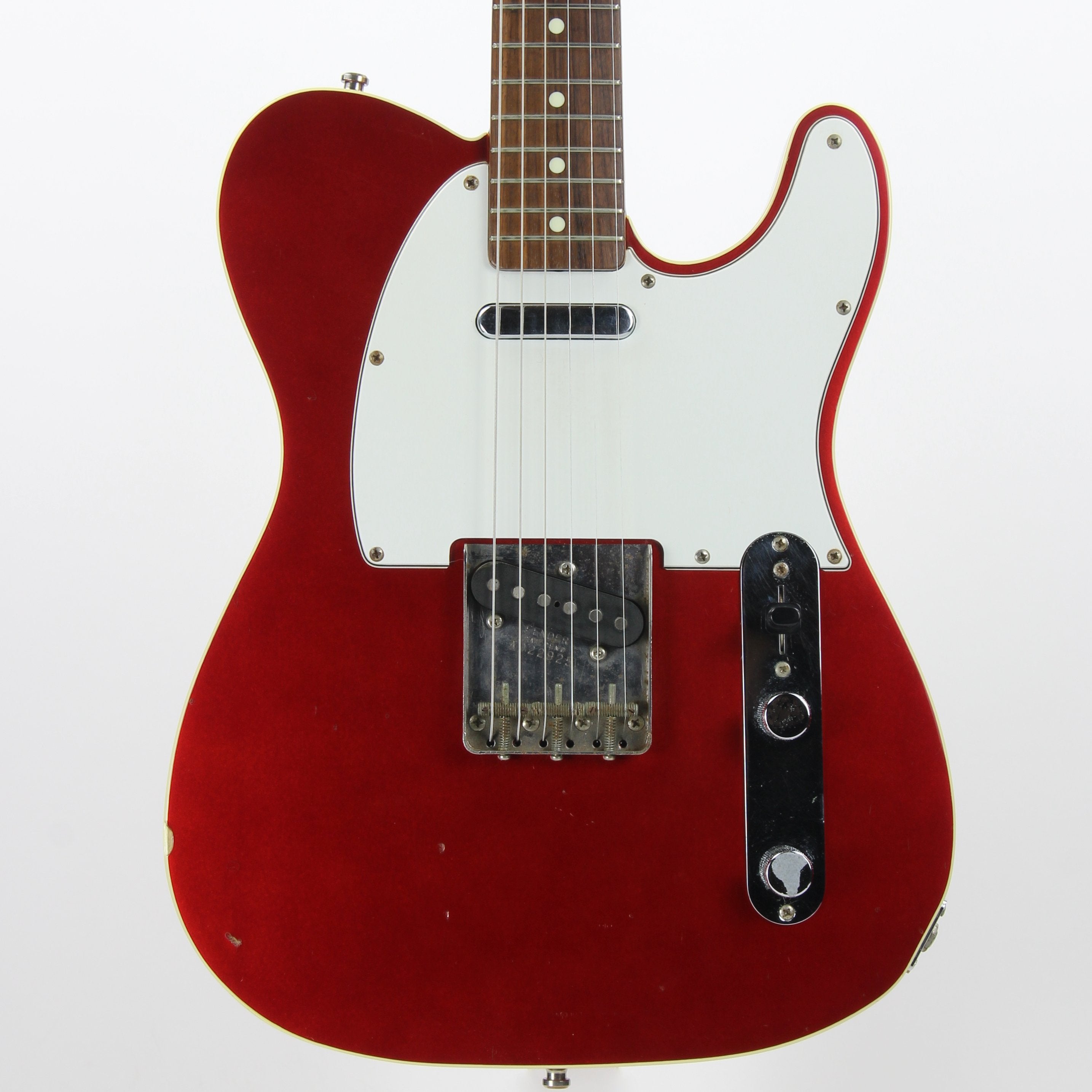 *SOLD*  1986 Fender Japan MIJ '62 Telecaster Custom TLC-62B - Double-Bound, Candy Apple Red 1962 Reissue TL62 B