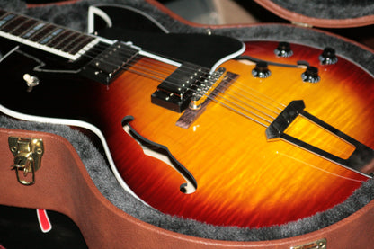 2016 Gibson ES-175 FIGURED Vintage Sunburst Memphis Jazz Archtop 335 355