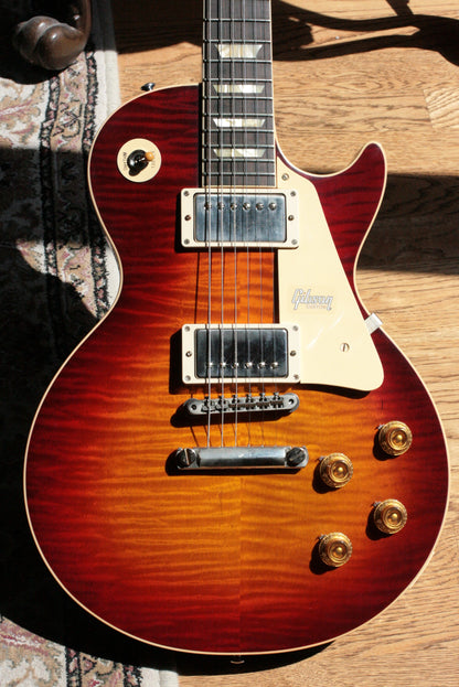 2019 Gibson 1959 Les Paul 60TH ANNIVERSARY Historic Reissue R9 59 Custom Shop Factory Burst! Bolivian 2020