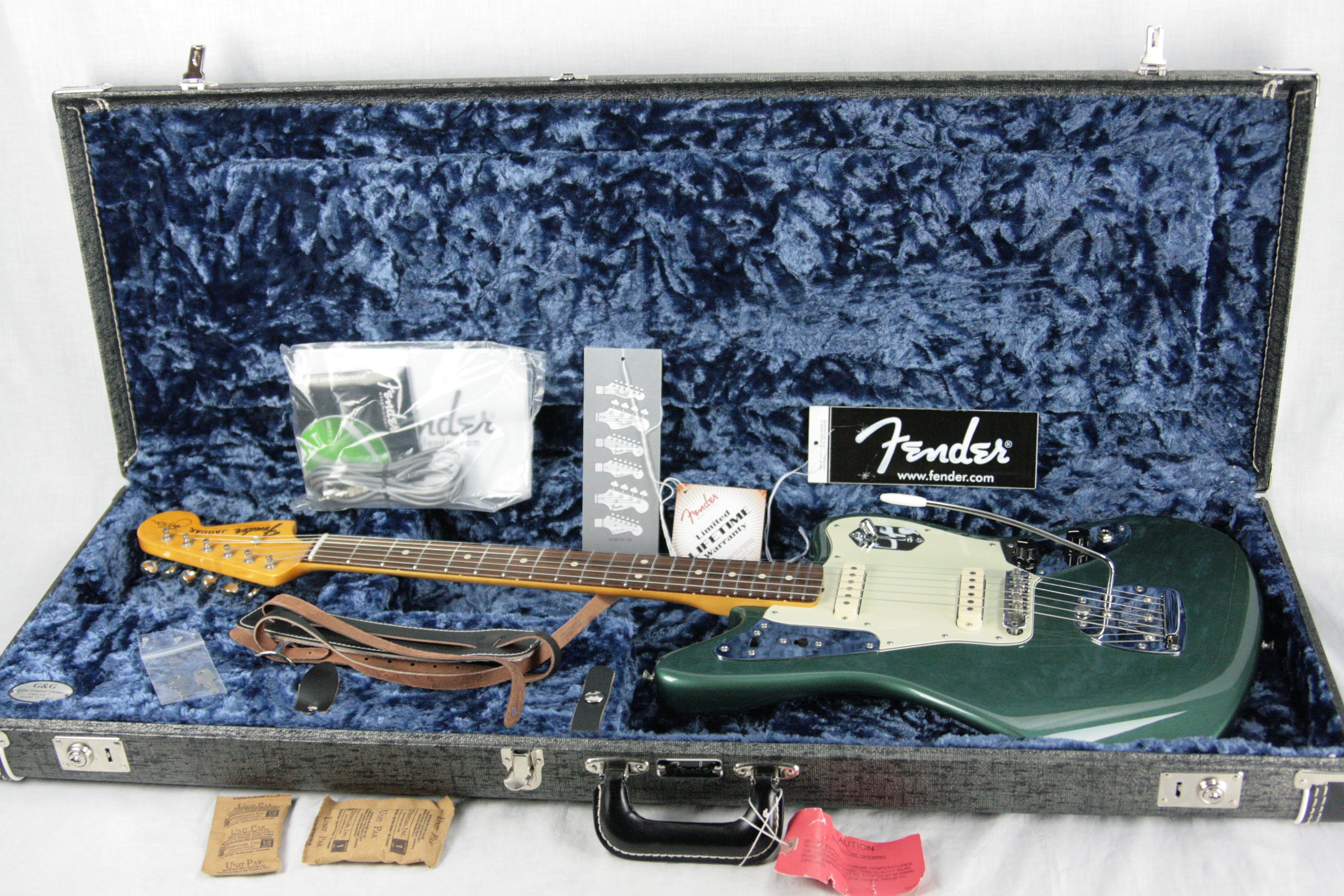 2014 Fender Johnny Marr Jaguar Sherwood Green Rare Limited Edition J