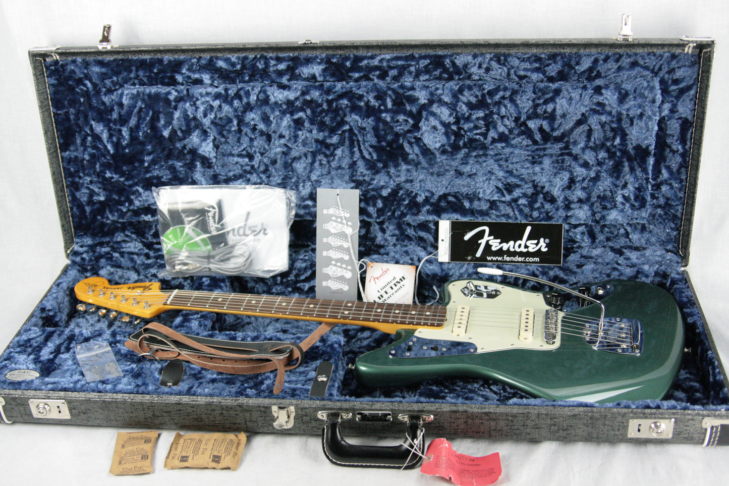 2014 Fender Johnny Marr Jaguar SHERWOOD GREEN! Rare Limited Edition! jazzmaster USA
