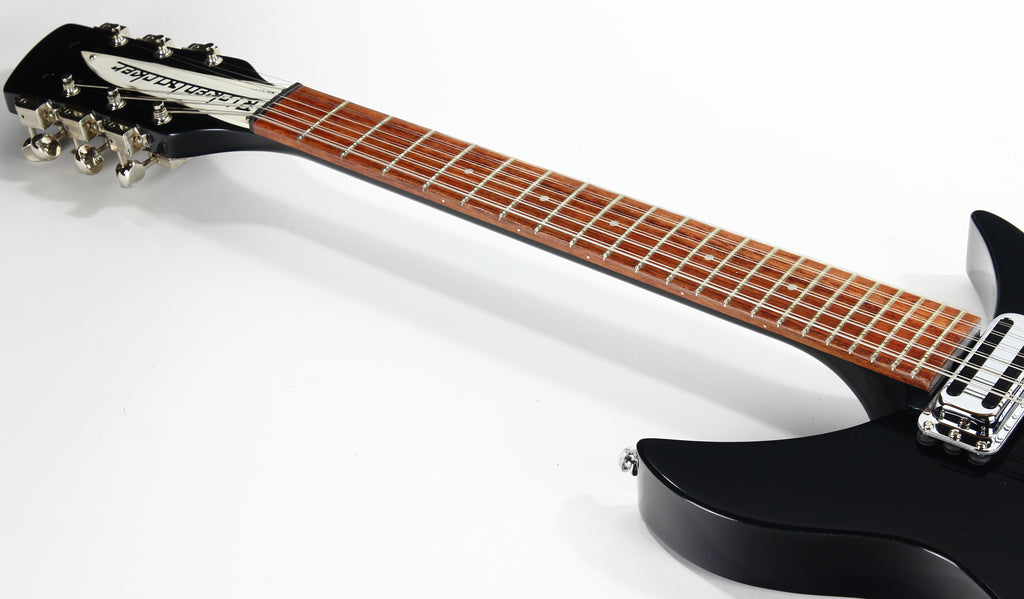 *SOLD* RARE 1999 Rickenbacker 325/12v63 Jetglo Black -- 12-String 325v ...