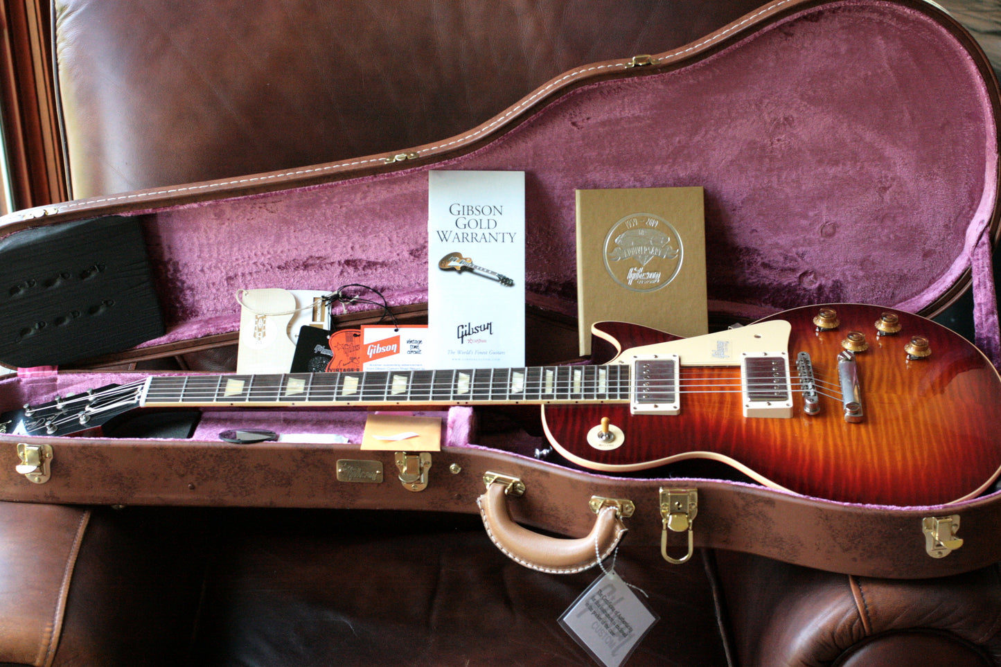 2019 Gibson 1959 Les Paul 60TH ANNIVERSARY Historic Reissue R9 59 Custom Shop Factory Burst! Bolivian 2020