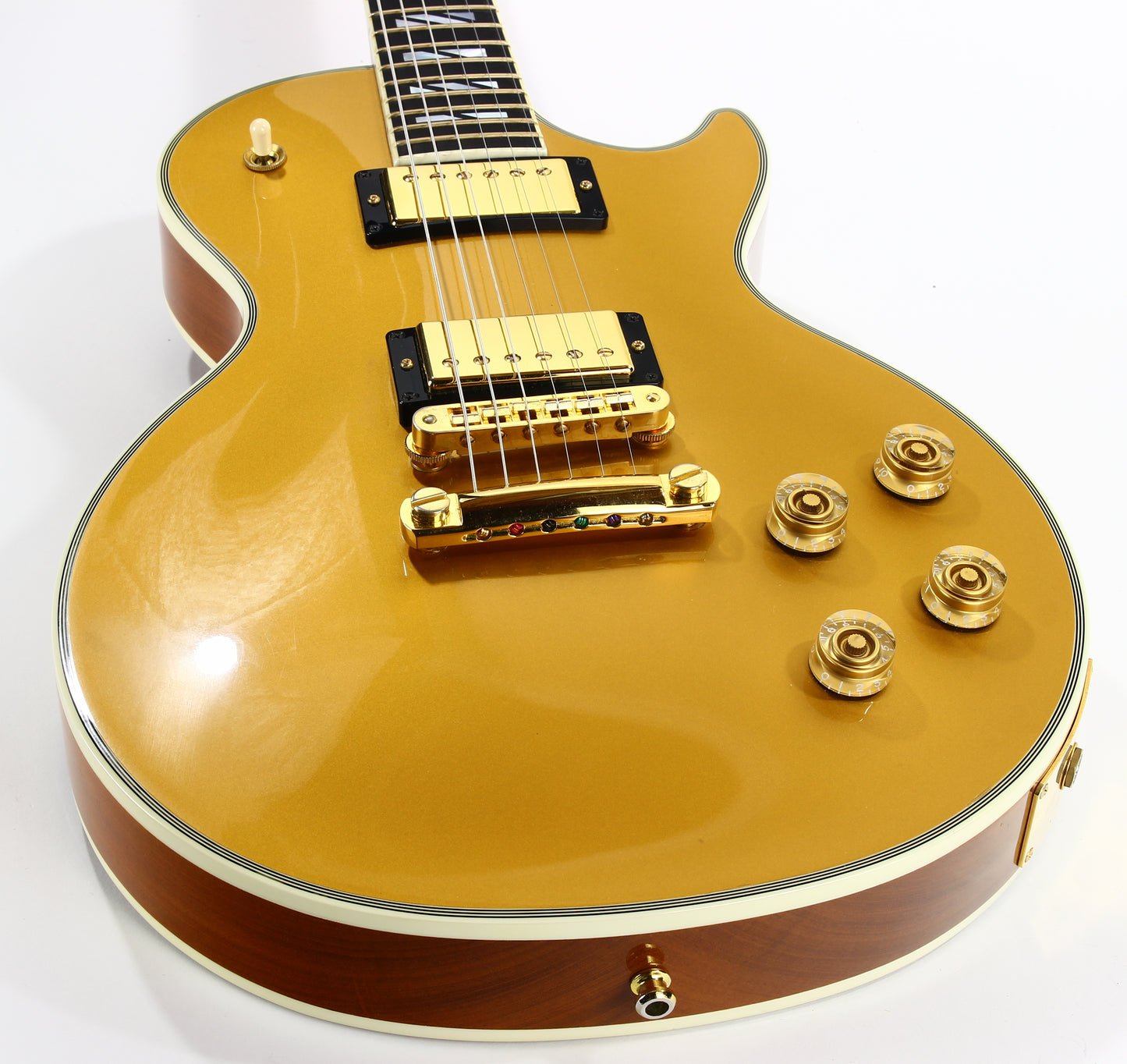 2007 Gibson Limited Edition Les Paul Supreme Gold Top Guitar of the Week #22 -- Super 400 Custom Inlays, GOTW!