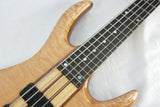 *SOLD*  CLEAN 2006 Ken Smith BSR 5EG Elite 5-String Bass! Tiger Maple QUILT Top! Neck-Thru