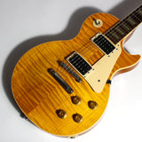 1992 Gibson Les Paul Model Classic Plus Flametop Trans AMBER 1960 Reissue -- Early 1990's standard