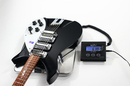 RARE 1999 Rickenbacker 325/12v63 Jetglo Black -- 12-String 325v63 Reissue! John Lennon Beatles Guitar!