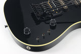 RARE 1987 Gibson U2 Floyd Rose Flying V Raised Logo US-1 - Black Neck-Through Super Strat