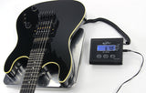 RARE 1987 Gibson U2 Floyd Rose Flying V Raised Logo US-1 - Black Neck-Through Super Strat