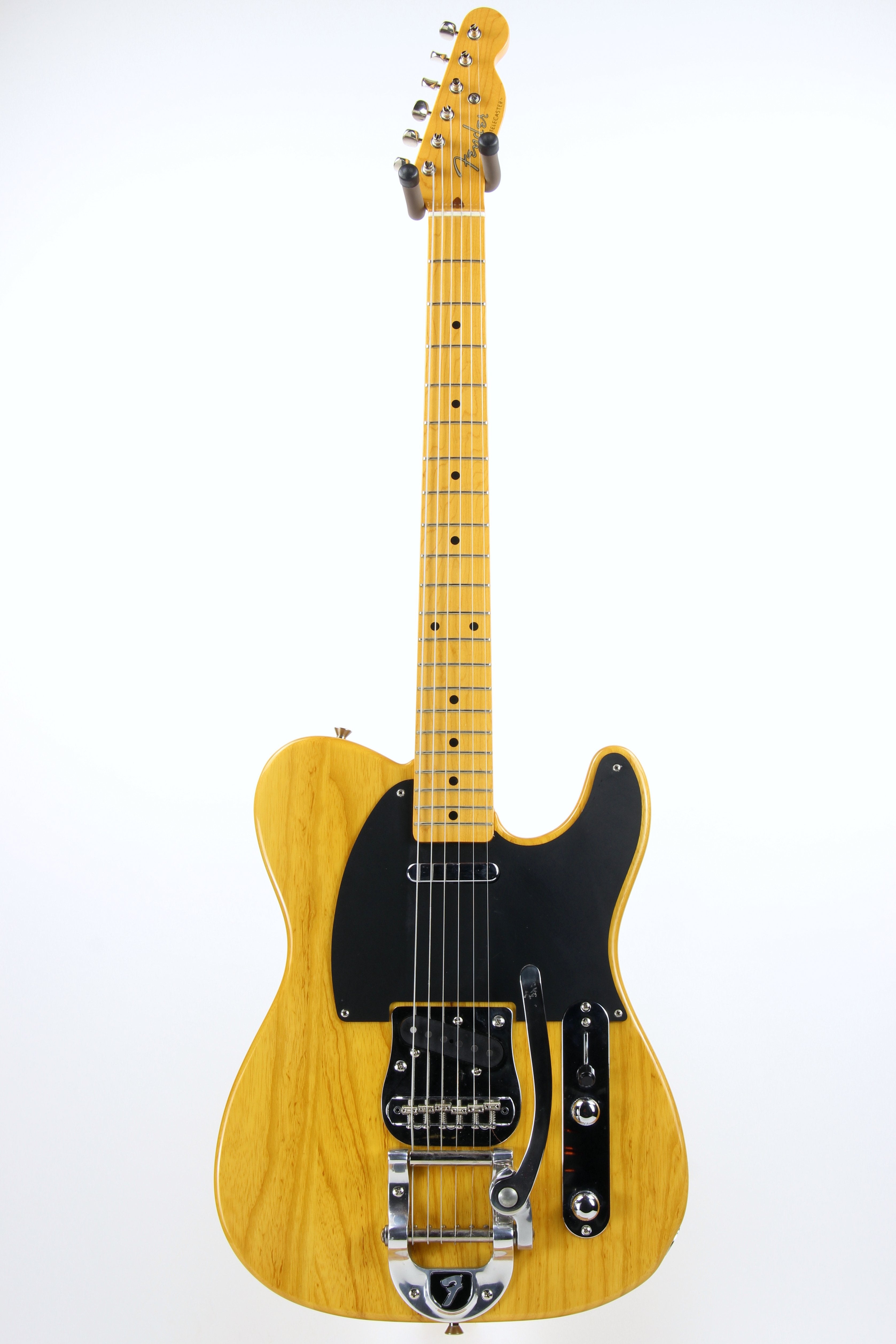 *SOLD*  2004 Fender Japan '52 BIGSBY Telecaster 1952 Tele CIJ MIJ TL52 - Natural Ash Blackguard!