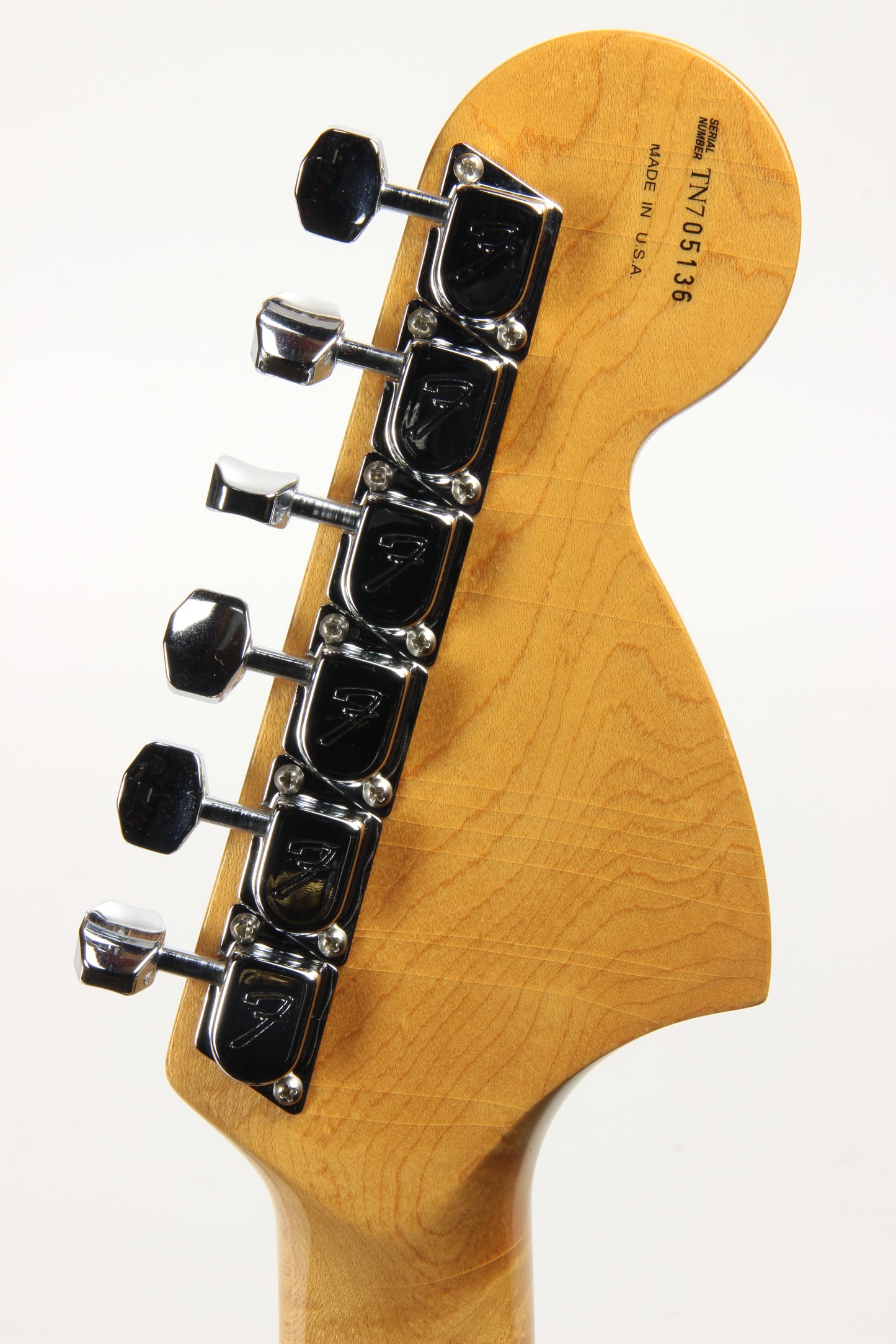 1997 Fender USA Jimi Hendrix Tribute '68 Stratocaster Artist Strat Olympic White American - Reverse, Maple CAP!