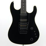 RARE 1987 Gibson U2 Floyd Rose Flying V Raised Logo US-1 - Black Neck-Through Super Strat