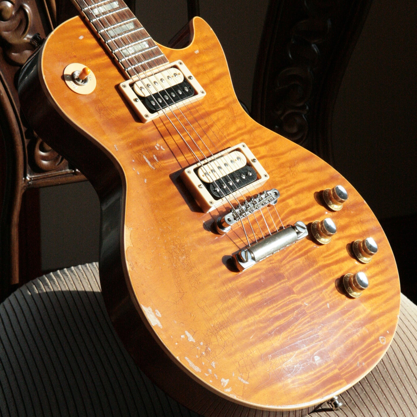 2010 Gibson Custom Shop SLASH #5 AFD Les Paul MURPHY AGED SIGNED Appetite For Destruction