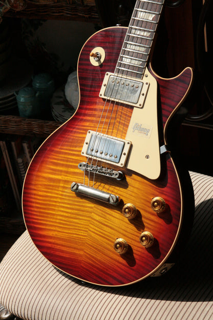 2019 Gibson 1959 Les Paul 60TH ANNIVERSARY Historic Reissue R9 59 Custom Shop Factory Burst!