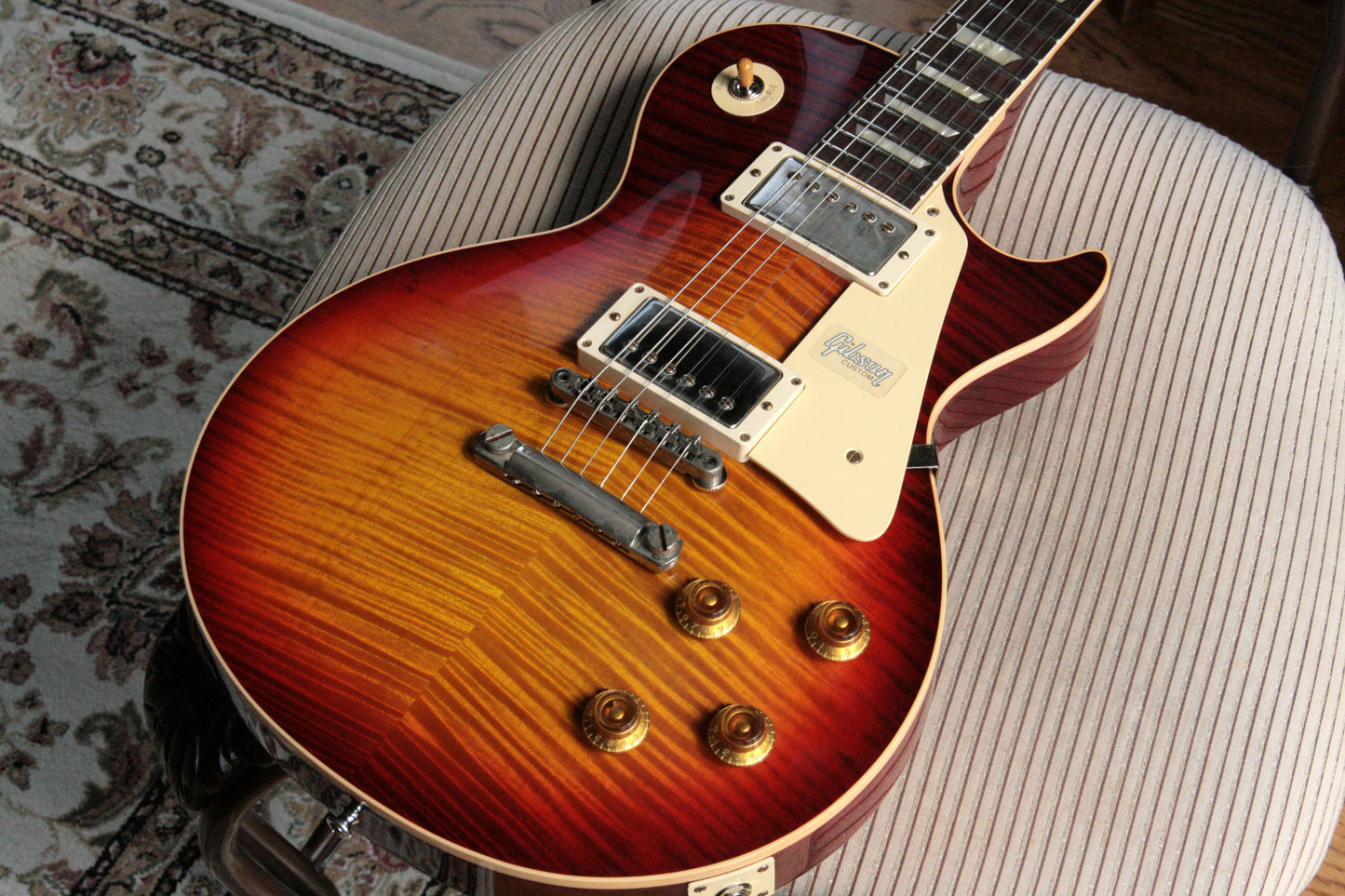 2019 Gibson 1959 Les Paul 60TH ANNIVERSARY Historic Reissue R9 59 Custom Shop Factory Burst!