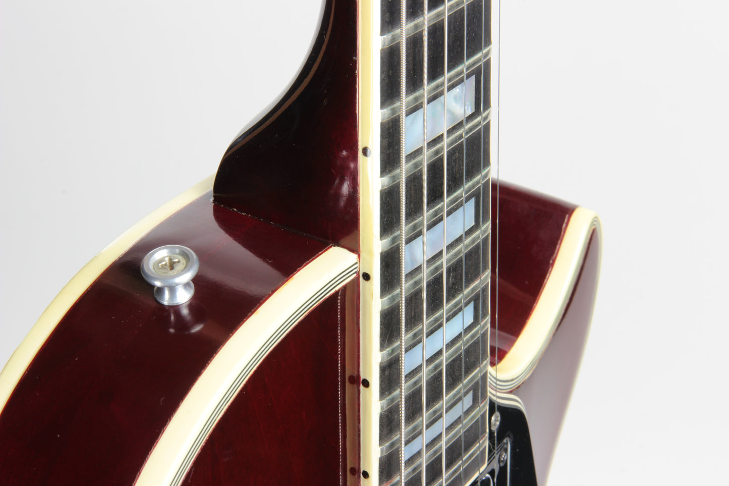 CLEAN 1976 Gibson Les Paul Custom Wine Red - CHROME HARDWARE, Original Case, Vintage