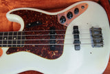 '64 Fender MASTERBUILT Jazz Bass Relic Olympic White Custom Shop Dennis Galuszka 1960's