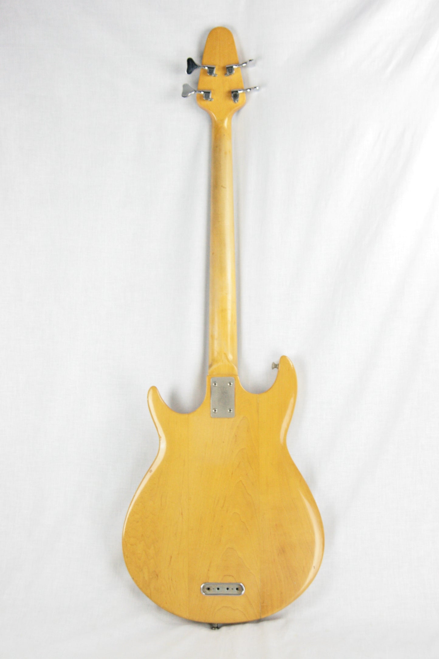 PROJECT 1978 Gibson Grabber G-3 Fretless Electric Bass Guitar in Natural