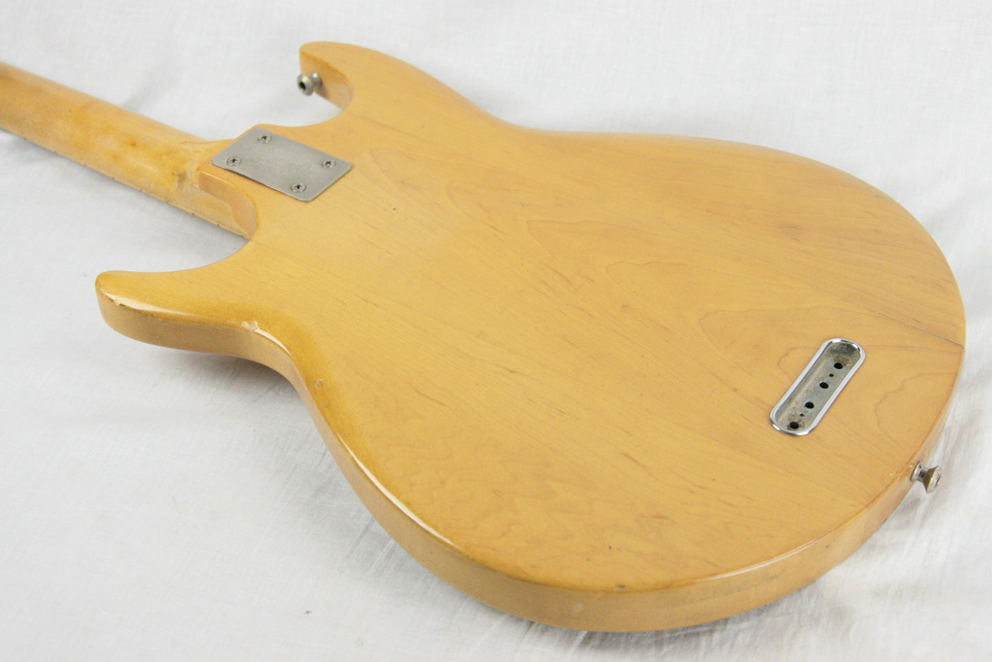 PROJECT 1978 Gibson Grabber G-3 Fretless Electric Bass Guitar in Natural