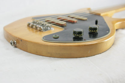 PROJECT 1978 Gibson Grabber G-3 Fretless Electric Bass Guitar in Natural