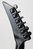 RARE 1987 Gibson U2 Floyd Rose Flying V Raised Logo US-1 - Black Neck-Through Super Strat