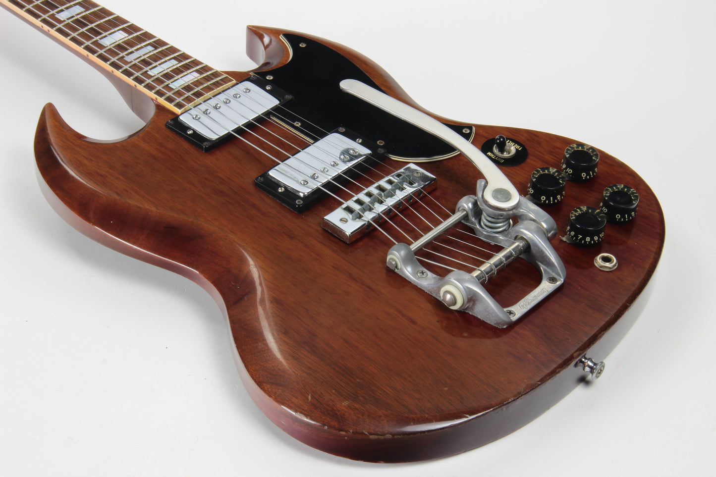 1973 Gibson SG Standard Factory Bigsby Cherry - All-Original w/ OHSC! NO BREAKS! 1970's Deluxe