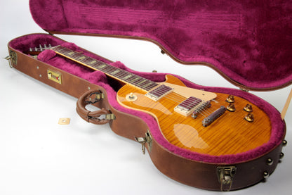 1997 Gibson Les Paul Classic PREMIUM PLUS Translucent Amber KILLER FLAMETOP! standard