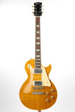 *SOLD*  1997 Gibson Les Paul Classic PREMIUM PLUS Translucent Amber KILLER FLAMETOP! standard