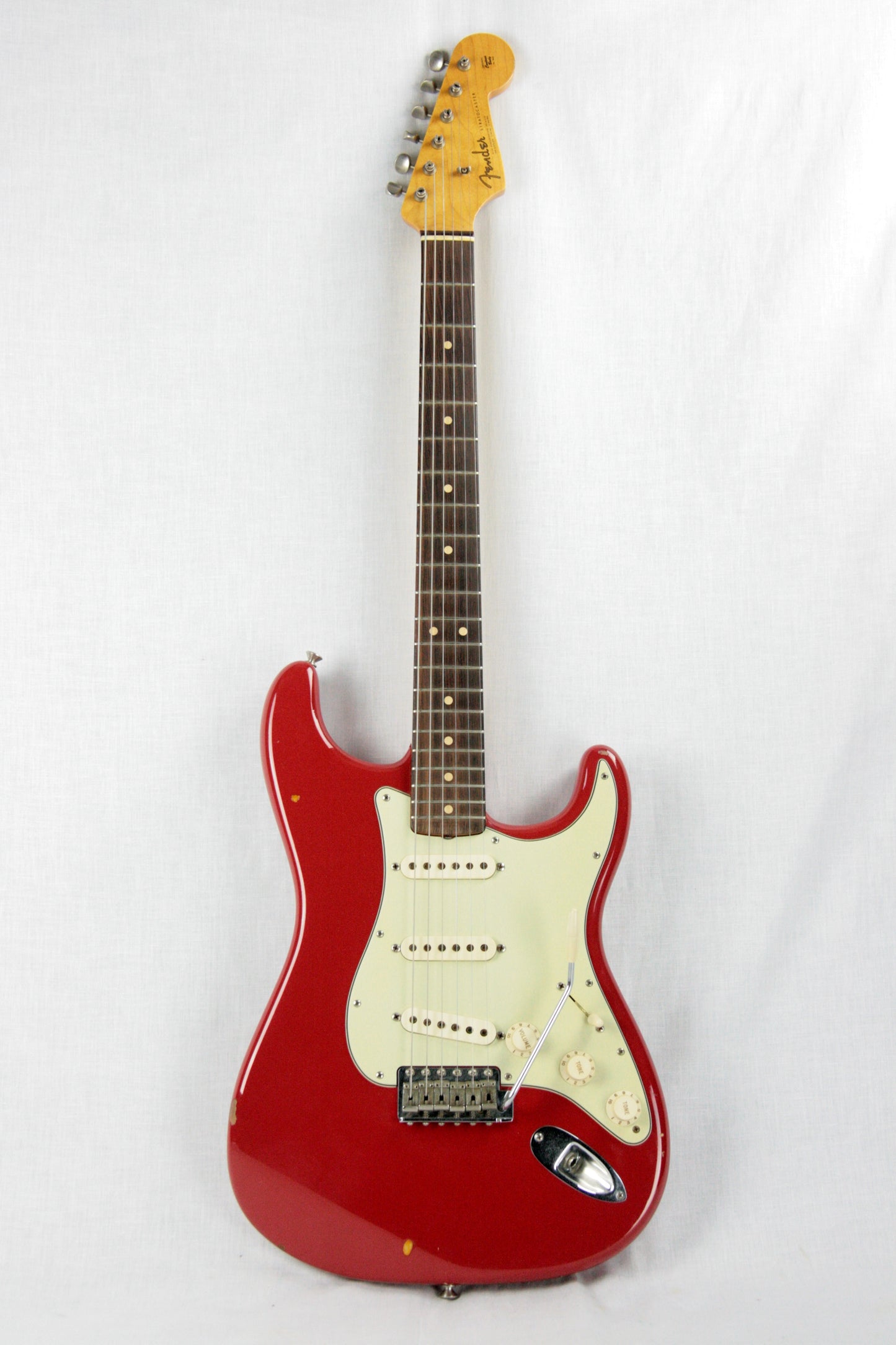 1963 Fender MASTERBUILT Stratocaster Custom Shop Brazilian Rosewood Relic! Dakota Red Dennis Galuszka
