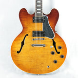 *SOLD*  2017 Gibson ES-335 FIGURED Faded Light Burst Flametop! Block inlays! Memphis 345 355
