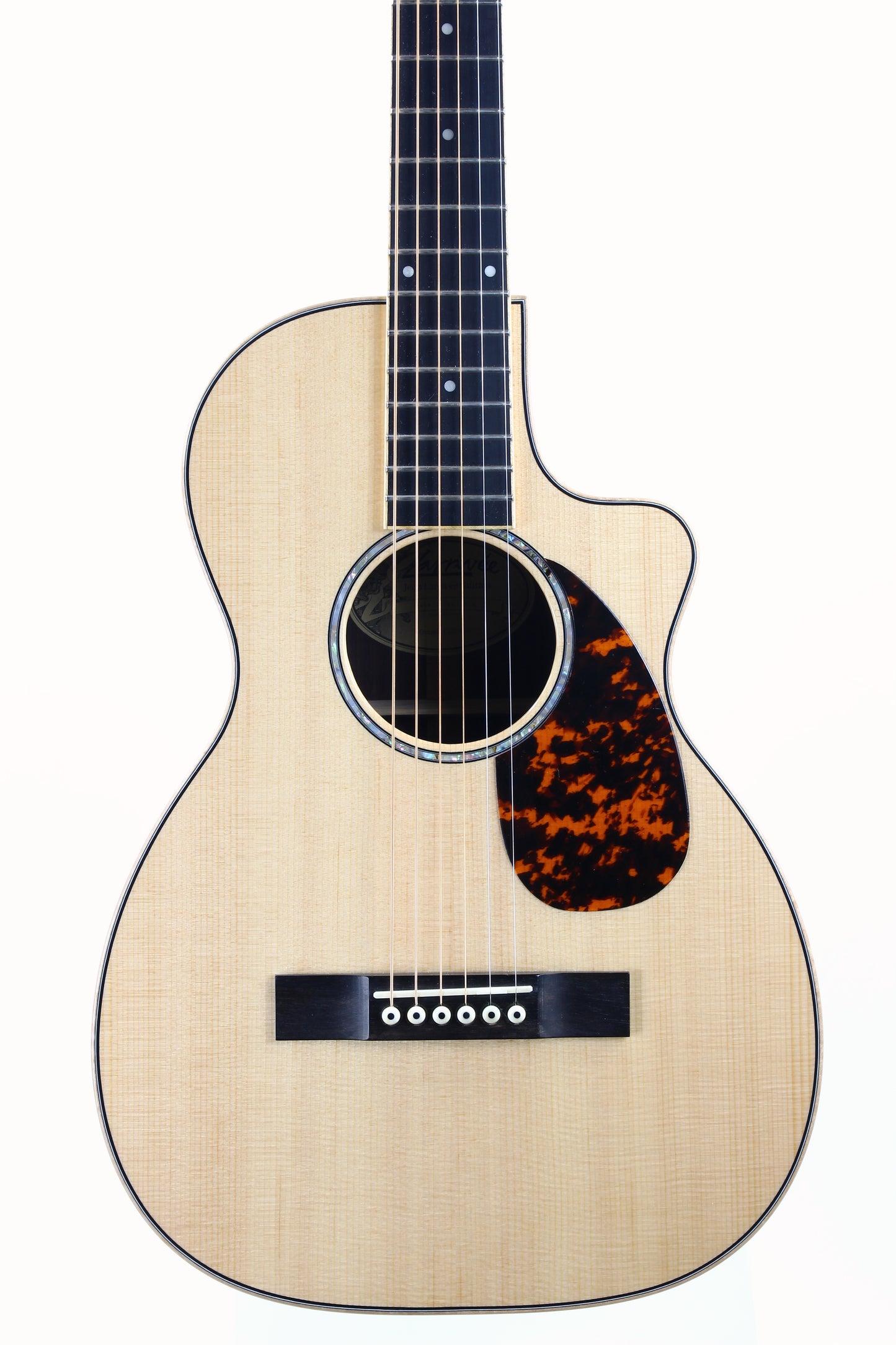 2014 Larrivee USA PV-09 Parlor Small Body Venetian Cutaway Acoustic Guitar -- Sitka Spruce, East Indian Rosewood!