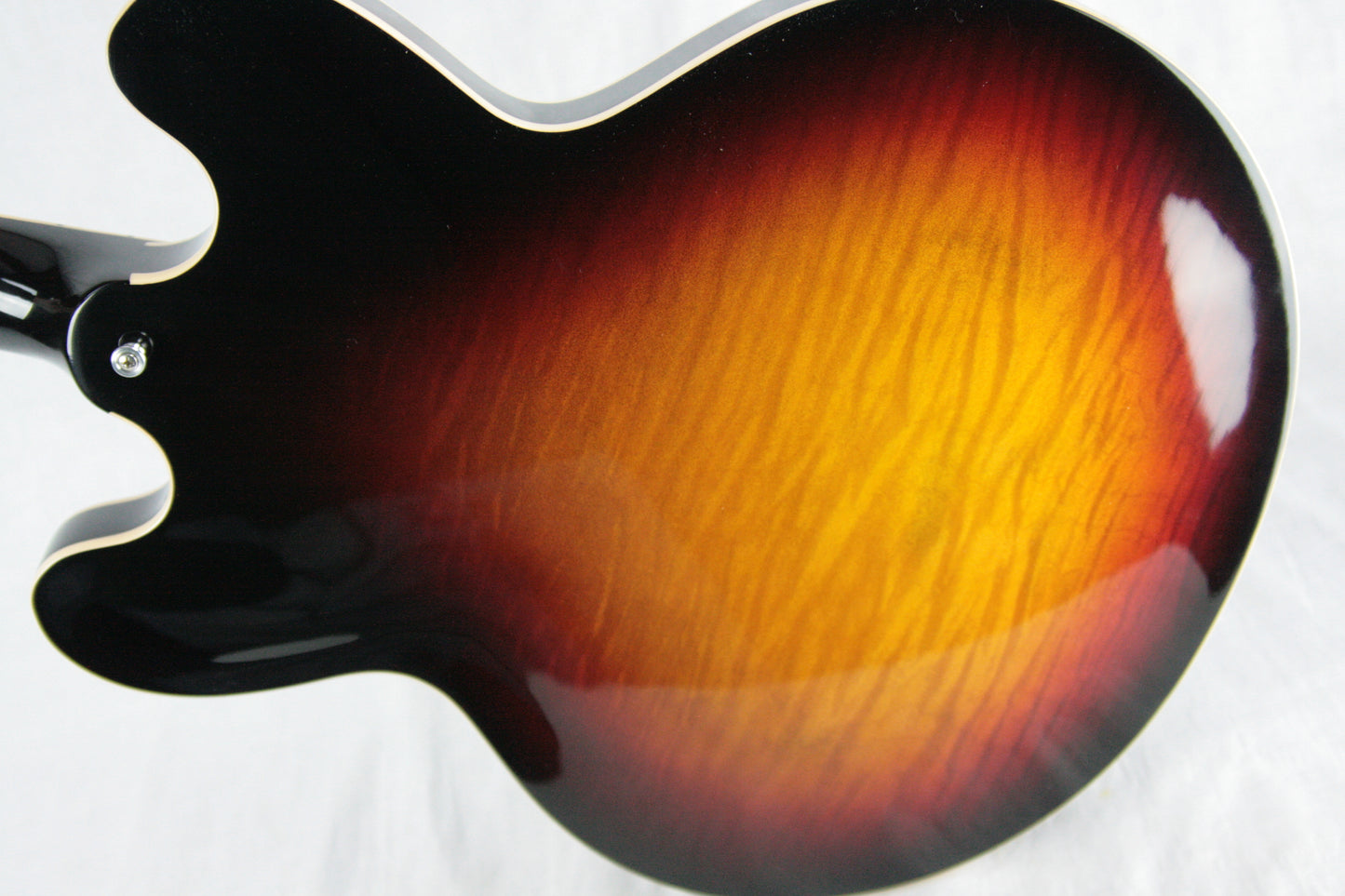 2017 Gibson ES-335 Slim Neck FIGURED Sunset Burst! Block inlays! Memphis Sunburst