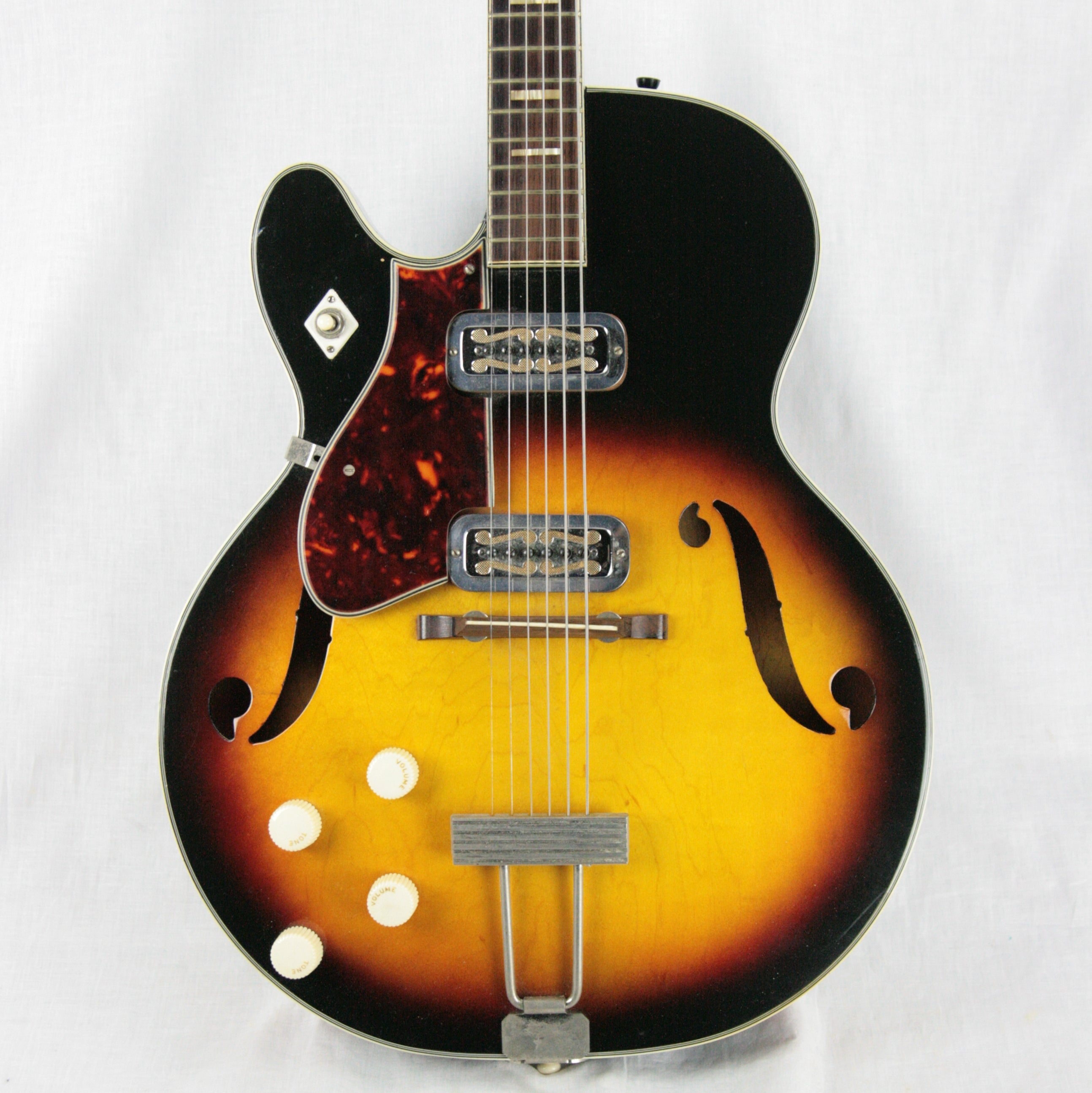 *SOLD*  c 1960 Harmony H-70 Meteor LEFT-HANDED Guitar! Vintage Hollowbody! Keith Richards