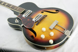 c 1960 Harmony H-70 Meteor LEFT-HANDED Guitar! Vintage Hollowbody! Keith Richards