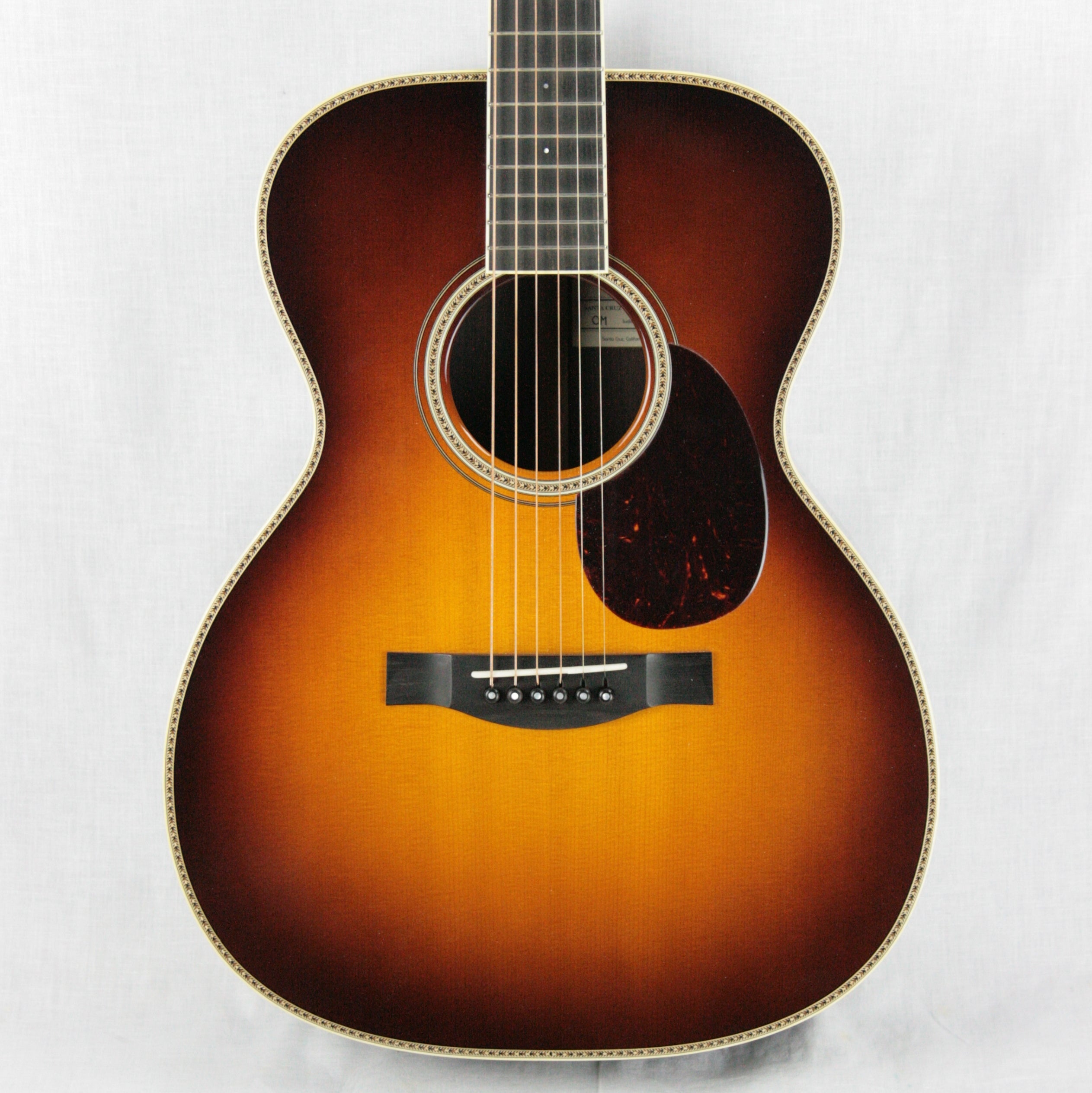 *SOLD*  2014 Santa Cruz OM Custom Southern Belle Sunburst Acoustic Guitar! Rosewood 000 d