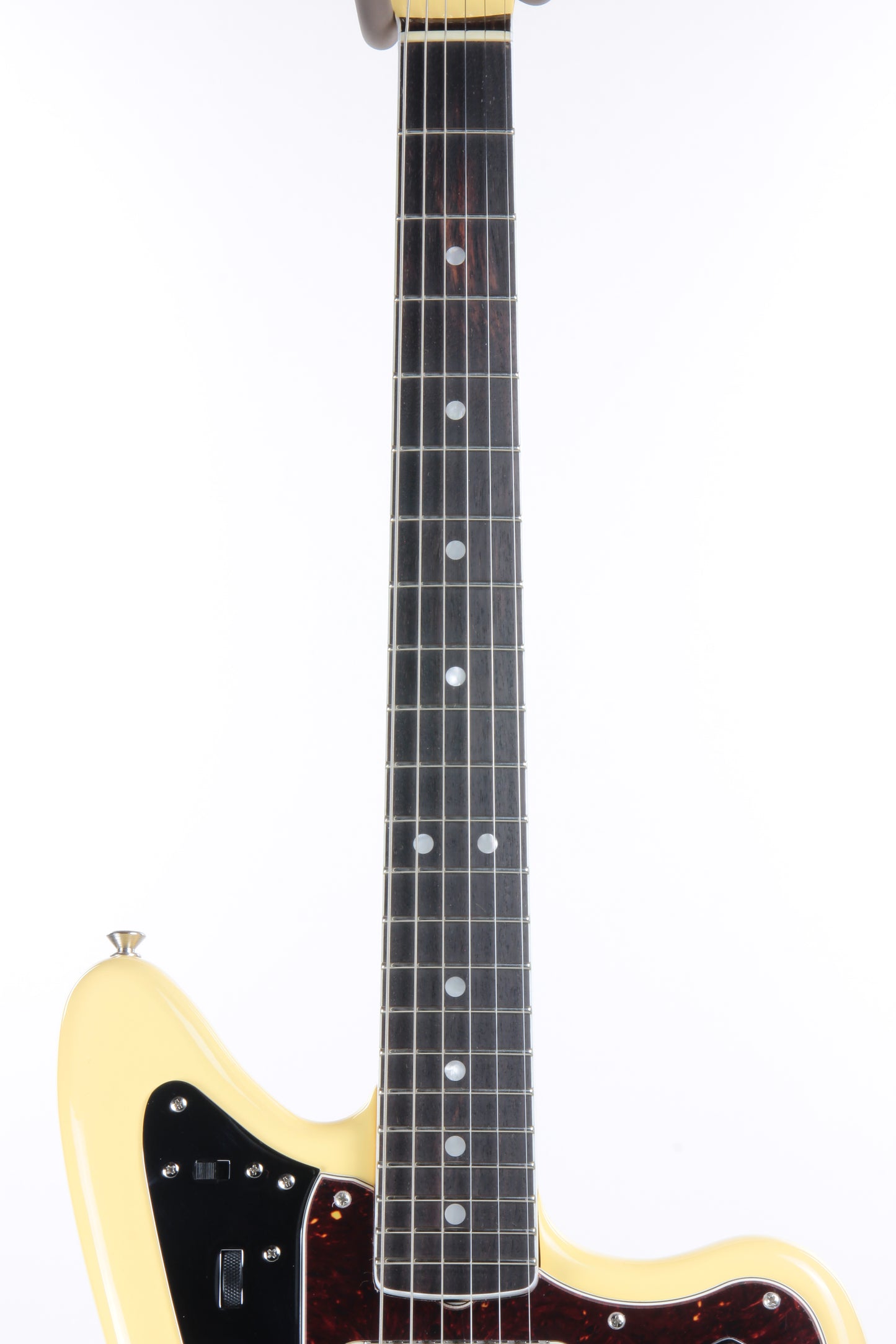 Fender 1965 American Vintage Thin Skin Jaguar Reissue - White, Matching Headstock, Bound, Lacquer, AVRI