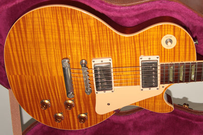 1997 Gibson Les Paul Classic PREMIUM PLUS Translucent Amber KILLER FLAMETOP! standard