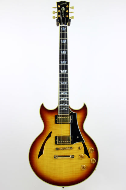 2006 Gibson Custom Shop Johnny A Signature - Ebony Board, Sunset Glow Sunburst, Stoptail! es-355, l-4ces