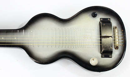 c. 1939 Rickenbacker Model 59 Lap Steel Vintage Guitar - Rickenbacher, Silverburst, Original Case!