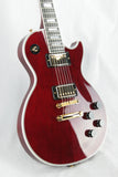 *SOLD*  2017 Gibson Custom Shop Les Paul Modern Axcess WINE RED Gold Hardware!